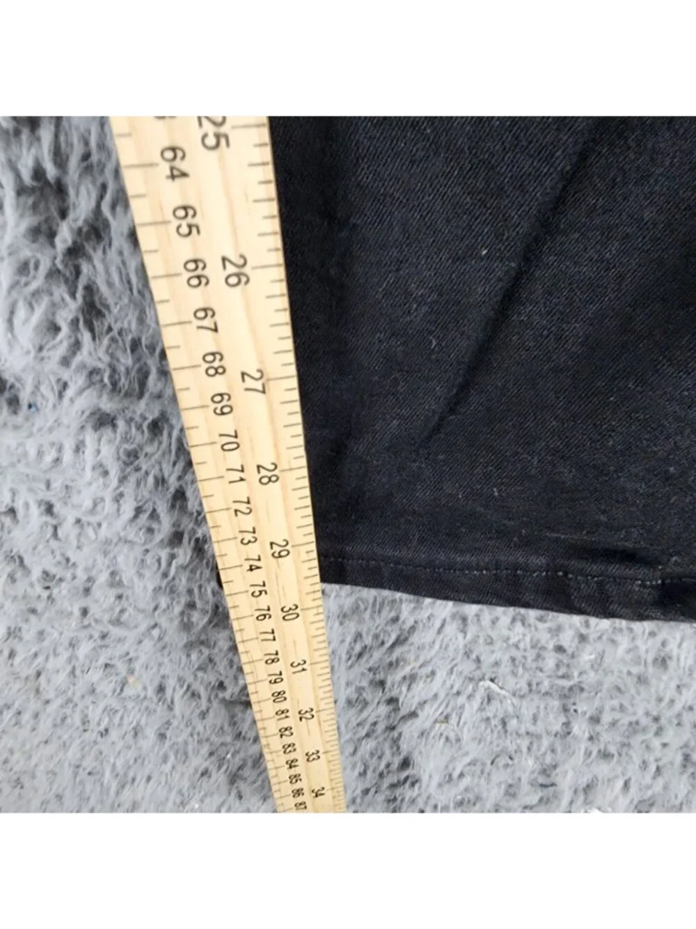 Old Navy Jeans Girls 16 Plus Black Stretch Extra High Rise Flare *Read*
